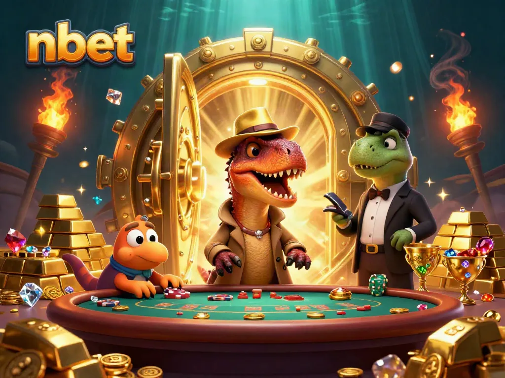 Catch the thrill at nbet with a velociraptor card counter and stunning casino treasures